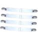  bed простыня gripper подтяжки застежка-молния зажим ремешок 2 head белый 4 шт 