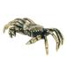  латунь краб. украшение мелкие животные изображение замечательный зеленовато-голубой -m автомобиль оборудование орнамент коллекция . земля производство аксессуары медь краб миниатюра 