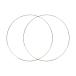 2 штук входит металлический цветочный обруч тросик обруч Gold Circle железный кольцо DIY свадьба lease Dream catcher mak ламе k черновой 