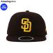 �Ҷ��� �˥塼���� ����å� 59FIFTY ����ǥ����� �ѥɥ쥹  YOUTH MLB ON-FIELD AUTHENTIC GAME FITTED CAP BROWN  NEW ERA SAN DIEGO PADRES
