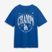 �n��D�����f�� �C�O��� ���T���[���X �h�W���[�X T�V���c 2026 NATIONAL LEAGUE WEST DIVISION CHAMPIONS LOCKER ROOM T-SHIRT ROYAL BLUE