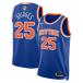 mikeru Bridge z модель за границей посылать за Nike копия форма New York niks2026 NBA FINALS PATCH SWINGMAN JERSEY ICON EDITION BLUE