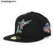 �j���[�G�� �L���b�v 59FIFTY �t�����_ �}�[�����Y MLB 1997 WORLD SERIES GAME FITTED CAP BLACK NEW ERA FLORIDA MARLINS 11783655