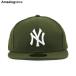 �j���[�G�� �L���b�v 59FIFTY �j���[���[�N �����L�[�X MLB TEAM BASIC FITTED CAP OLIVE NEW ERA NEW YORK YANKEES