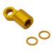 OEM тормозная магистраль адаптор : Gold /7/16~-24