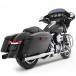 RINEHART XTREME TRUE DUAL выхлоп хром / черный end 3.5 дюймовый обувь без шнуровки 2009~16 год touring 
