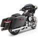 RINEHART XTREME TRUE DUAL выхлоп хром / хром end 4 дюймовый обувь без шнуровки 2009~16 год touring 