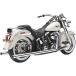 COBRA SOFTAIL DUALS выхлоп billet наконечник 2000~06 год FLST,FXST