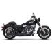 RINEHART 2-INTO-1 muffler черный / хром end 1986~17 год Softail 