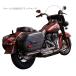 RINEHART FATBOB 4.5 дюймовый slip-on глушитель хром /CLASSIC хром end :2018~24 год FLDE,FLHC/S
