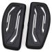 CARBIDE passenger foot панель комплект : черный /2006~17 год Dyna,2000 год после Softail,1986 год после touring 