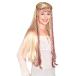 Medieval Maiden парик, парик Blond, золотой . женский костюмированная игра 