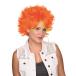  orange, желтый medium парик, парик для взрослых 80'S POP WIG- ORANGE костюмированная игра 
