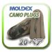 (ゆうメール(ポスト投函)送料無料) MOLDEX CAMO PLUGS モルデックス カモプラグ 耳栓 耳せん 20ペア