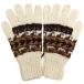 ARTESANIA STRIPE ETHNIC KNIT GLOVE( этнический вязаный перчатки окантовка рисунок )