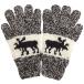 ARTESANIA ETHNIC KNIT GLOVE( arte sania этнический вязаный перчатки олень рисунок )