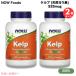 [ параллель импортные товары ][2 шт. комплект ]NOW Foods Kelp 325mcg of Natural Iodine 250 Veg Capsules /nauf-zkerup натуральный you элемент 325mcg 250beji Capsule #2675