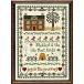 [ параллель импортные товары ]Janlynn Joy in the Journey Counted Cross Stitch Kit,7-3 / 4 x 11-1 / 4-Inch,14 Count