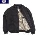  Rene geido sport wear Dubey jacket cotton inside black men's RENEGADE SPORTS WEAR POPLIN SHELL PADDED JACKET DERBY BLACK