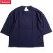 HEALTHKNIT U.S COTTON MESH FOOTBALL QT T SHIRT NAVY 55018 Healthknit US хлопок сетка футбол 7 минут рукав футболка темно-синий мужской женский 