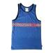  Vans shoa майка мужской женский голубой USA план VANS SHORE BRU TANK TOP BLUE