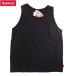 HEALTHKNIT U.S COTTON MESH TANK TOP BLACK 55019 Healthknit US хлопок сетка майка черный мужской женский 