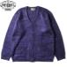UNIVERD72 22326 MOHAIR TOUCH CARDIGAN NAVY Uni bird 72mohe прикреплять кардиган темно-синий ворсистый мужской женский 