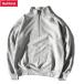 �w���X�j�b�g �����Y ���f�B�[�X �N���V�b�N �n�[�t�W�b�v �X�E�F�b�g �A�b�V�� HEALTHKNIT HALF ZIP CLASSIC SWEAT ASH