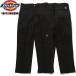  Dickies skate bo- DIN g постоянный Fit двойной колено tsu il брюки стрейч черный DICKIES SKATE BOARDING DOUBLE KNEE PANTS DK011278