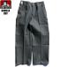 BEN DAVIS USA GORILLA CUT PANTS WORKPANTS CHACOAL DENIM Ben tei винт Gorilla cut брюки рабочие брюки мужской женский уголь Denim бесплатная доставка 