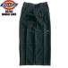 DICKIES 85283 DENIM DOUBLE KNEE WORK PANTS LOOSE FIT BLACK Dickies 85283 двойной колено Denim рабочие брюки Roo z Fit черный мужской женский 