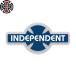 INDEPENDENT OGBC LEGACY STICKER 4inch NAVY CROSS Independent Legacy стикер 4 дюймовый темно-синий переиздание 