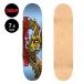 pa well * винт rutaPOWELL PERALTA скейтборд панель 7.5 CAB BAN THIS LIGHT BLUE DECK SHAPE 191kyabarero скейтборд Street доска (2509)