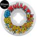  Sly m мяч zSLIME BALLS 60mm BULLET RIOT WHITE VOMITS 97A WHEELS твердый Wheel 4 шт. комплект скейтборд скейтборд каток на пневматических шинах (2606)