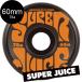 o- J Wheel OJ WHEELS 60mm SUPER JUICE 78A WHEELS BLACK soft Wheel super сок Cruiser скейтборд 4 шт 1 комплект скейтборд 