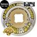 o- J Wheel OJ WHEELS 54mm DOUBLE DURO WHITE/GUM CHUBBIES 99A/95A WHEELS твердый Wheel двойной te.ro4 шт. комплект скейтборд (2606)