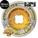 o- J Wheel OJ WHEELS 56mm DOUBLE DURO WHITE/GOLD CHUBBIES 99A/95A WHEELS твердый Wheel 4 шт. комплект скейтборд двойной te.ro(2606)