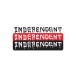  Independent INDEPENDENT 6in x 1.25in VANDAL STICKER стикер переводная картинка скейтборд скейтборд скейтборд Street наклейка 