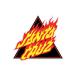  солнечный ta круиз SANTA CRUZ 5in x 4.5in FLAME NOT A DOT STICKER стикер переводная картинка наклейка скейтборд скейтборд 