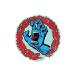  солнечный ta круиз SANTA CRUZ 4.75in x 4.85in SCREAMING 50 STICKER стикер переводная картинка наклейка sk Lee ming рука скейтборд скейтборд 