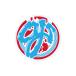 o- J Wheel OJ WHEELS 3.5in x 3.5in BRUSH LOGO STICKER стикер переводная картинка наклейка скейтборд скейтборд 