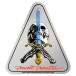 pa well * винт rutaPOWELL PERALTA 4in x 3.5in SKULL &amp; SWORD STICKER стикер переводная картинка Supreme скейтборд скейтборд 