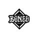 bo-nz Wheel BONES WHEELS 3in DIAMOND STICKER стикер черный белый переводная картинка наклейка скейтборд скейтборд 