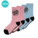  солнечный ta круиз SANTA CRUZ OPUS STRIP 4-PACK YOUTH SOCKS носки 4 пара 8 листов ввод Youth Kids детский Street скейтборд скейтборд (26SM)