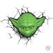 3D Light FX Star Wars Yoda Face 3D Deco LED Wall Light   ǥ 饤 ̵