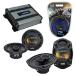 Compatible with Toyota Solara 2004-2008 Factory Speaker Replacement Harmony Bundle R65 R69  HA-A400.4 Amp
