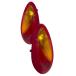 HEADLIGHTSDEPOT Tail Light with Red and Amber Lens Compatible wi ¹͢