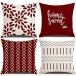. какой .. вид. наволочка, квадратный, красный, оборудование орнамент, living салон, диван, дом. оборудование орнамент для,45x45 cm