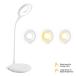  портативный LED настольный tes зажим 3.. освещение режим . нет -ступенчатый style свет яркость USB заряжающийся учеба стол лампа 