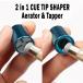 1PC 2in1 бильярд кий chip tool многофункциональный sheipa- tapper долговечность. есть aluminium сплав голубой золотой черный безупречный . кий Performance 